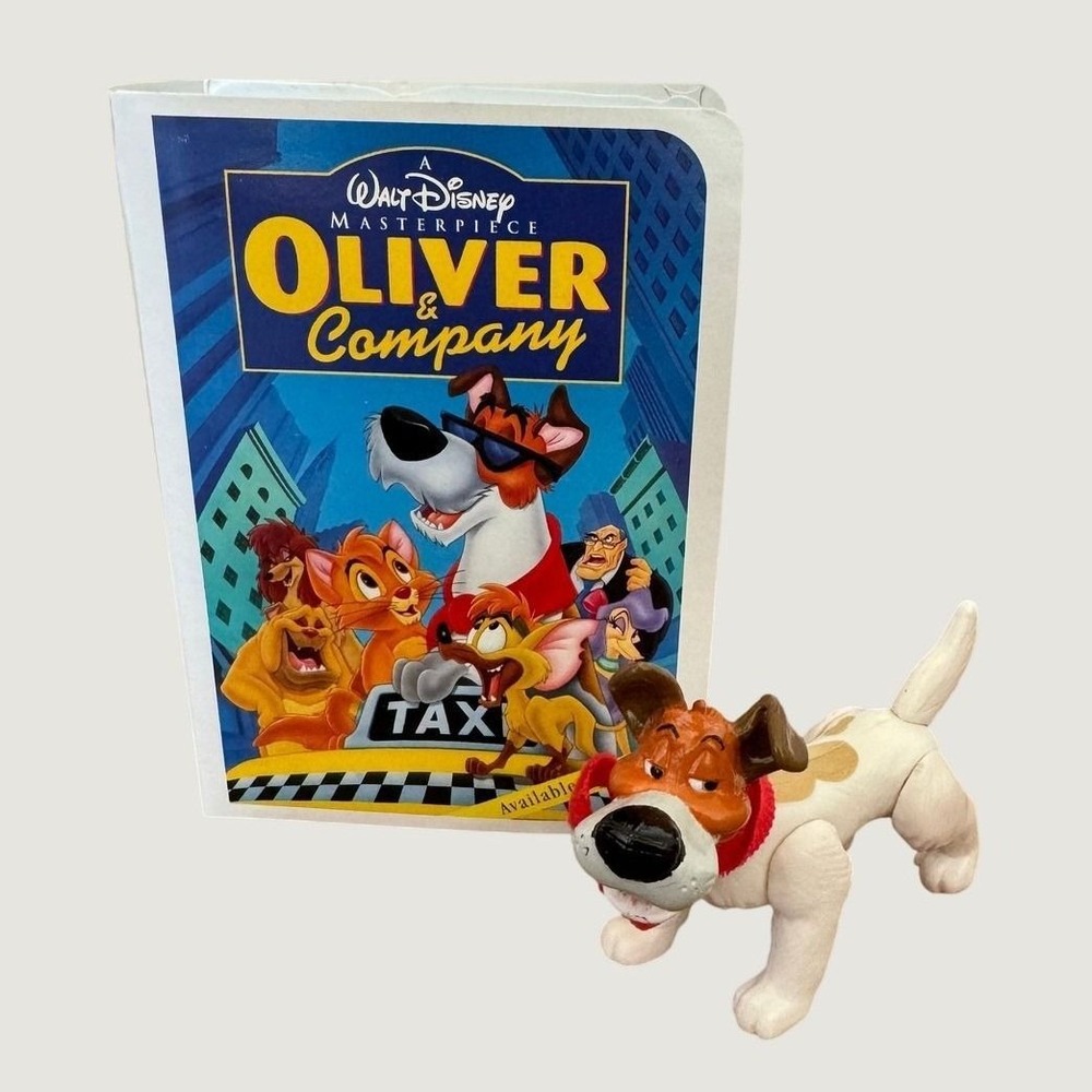 Disney Oliver & Company Dodger Action Figure 1996 McDonald's Happy Meal Toy